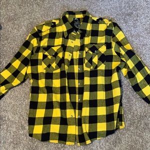 Plaid Button Flannel